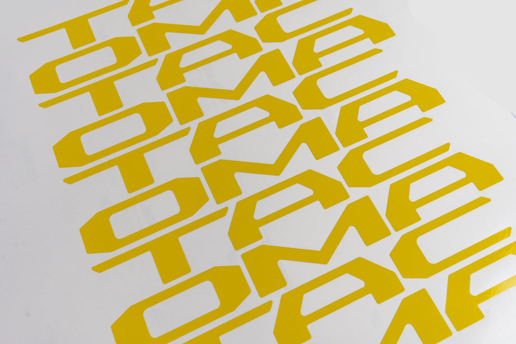 StickerFab Tailgate Inlay Letters for Tacoma (2024-Current)