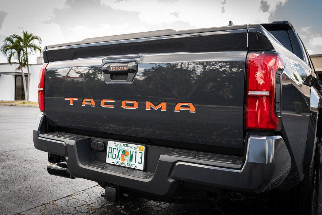 StickerFab Tailgate Handle Inlay Letters for Tacoma (2024-Current)