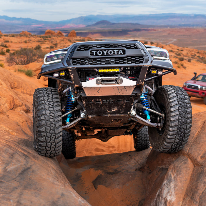 DRT Fabrication Crossmember Delete Front Bumper For Tacoma (2016-2023)