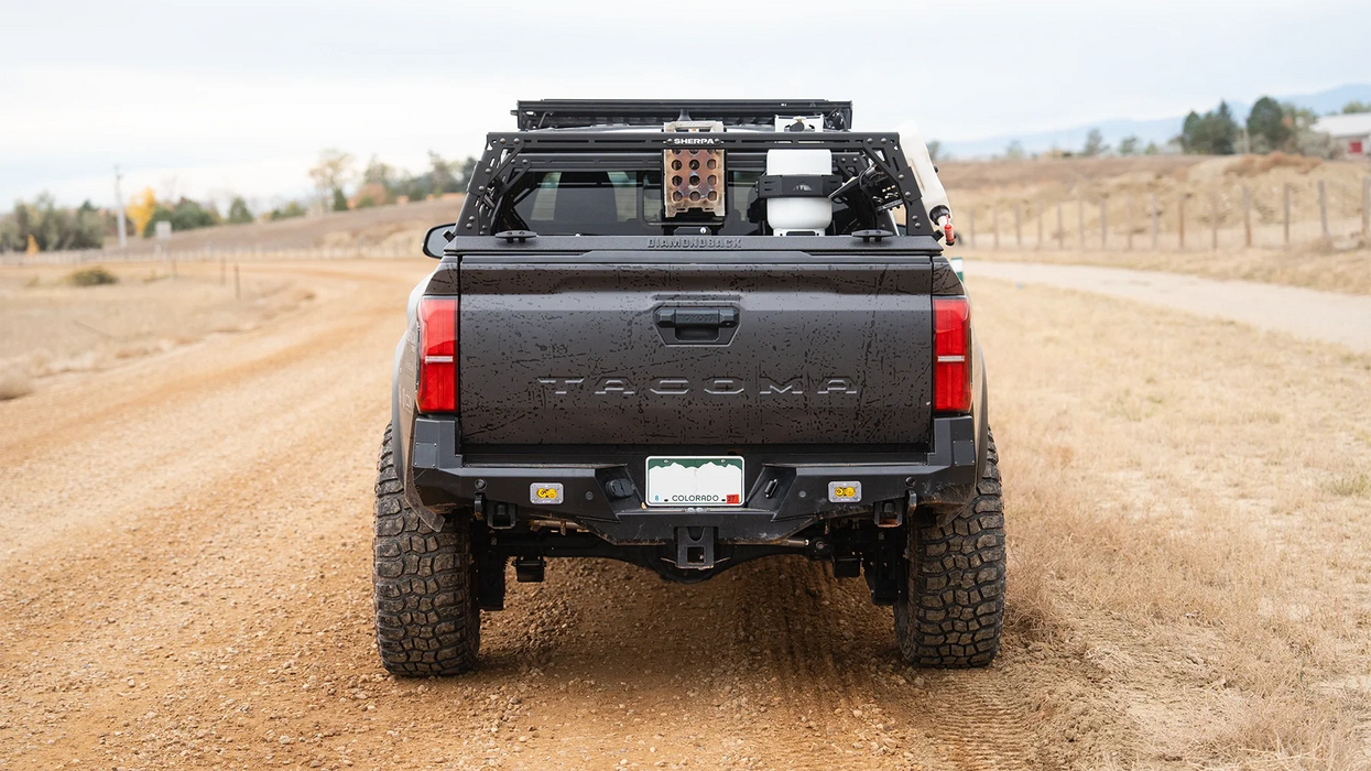 Sherpa DiamondBack PAK System Bed Rack For Tacoma (2024-Current)