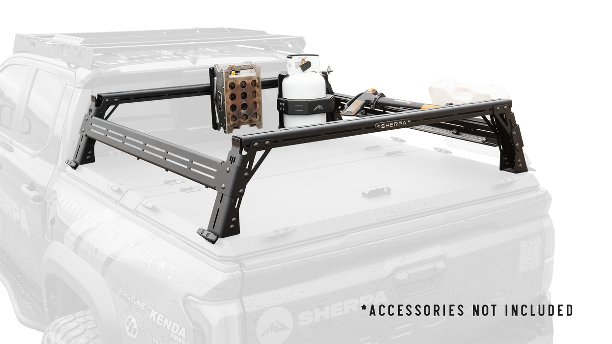 Sherpa DiamondBack PAK System Bed Rack For Tacoma (2024-Current)