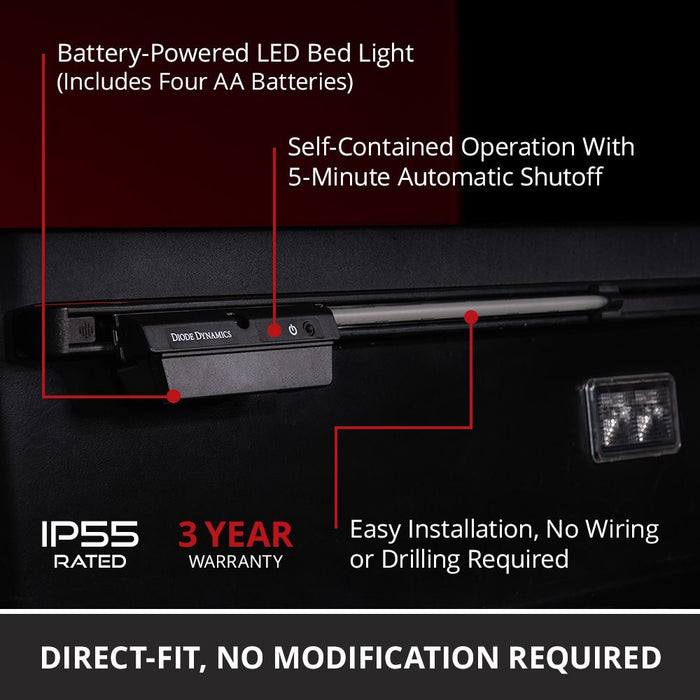 Diode Dynamics Blade LED Bed Light For Tacoma (2005-Current)