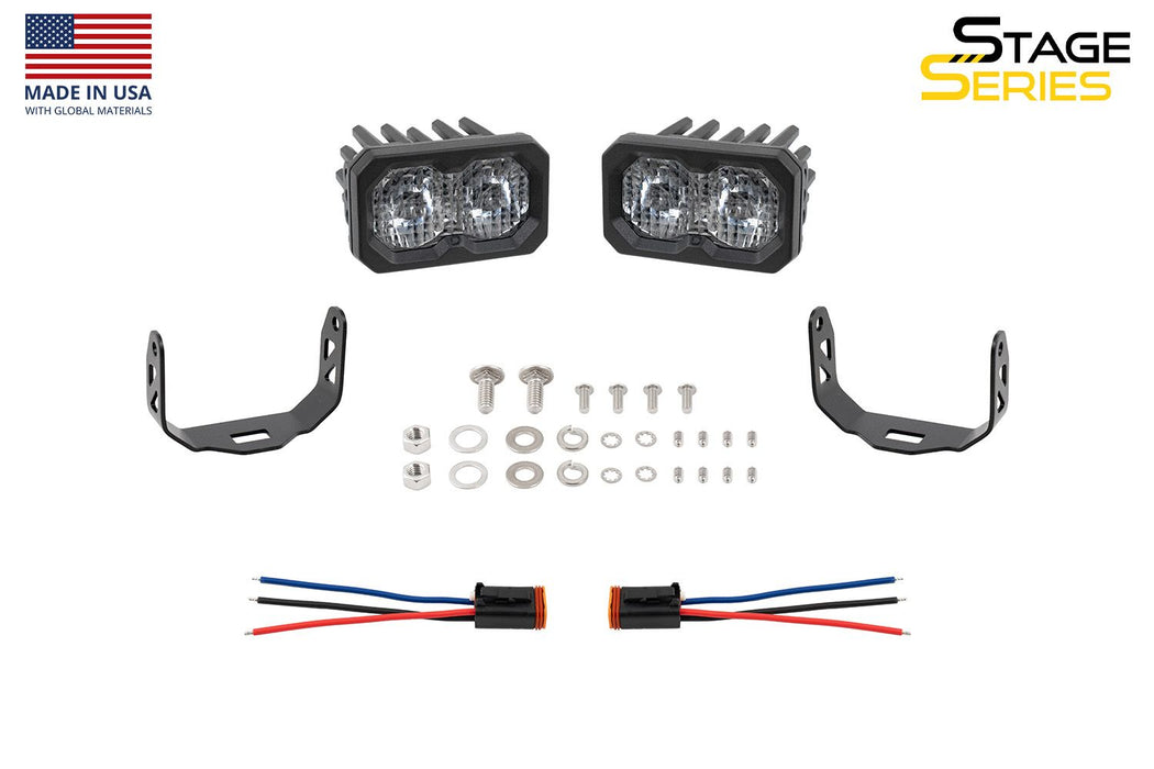 Diode Dynamics C2 2.0 SAE/DOT White Max LED Pod (pair)