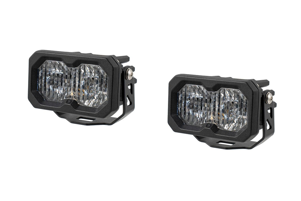 Diode Dynamics C2 2.0 SAE/DOT White Pro LED Pod (pair)