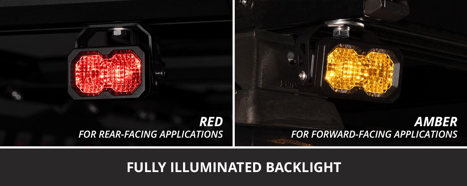 Diode Dynamics C2 2.0 SAE/DOT White Pro LED Pod (pair)