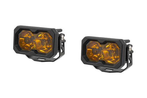 Diode Dynamics C2 2.0 SAE Yellow Max LED Pod (pair) Tacoma Lifestyle Diode Dynamics C2 2.0 SAE Yellow Max LED Pod (pair) Tacoma Lifestyle