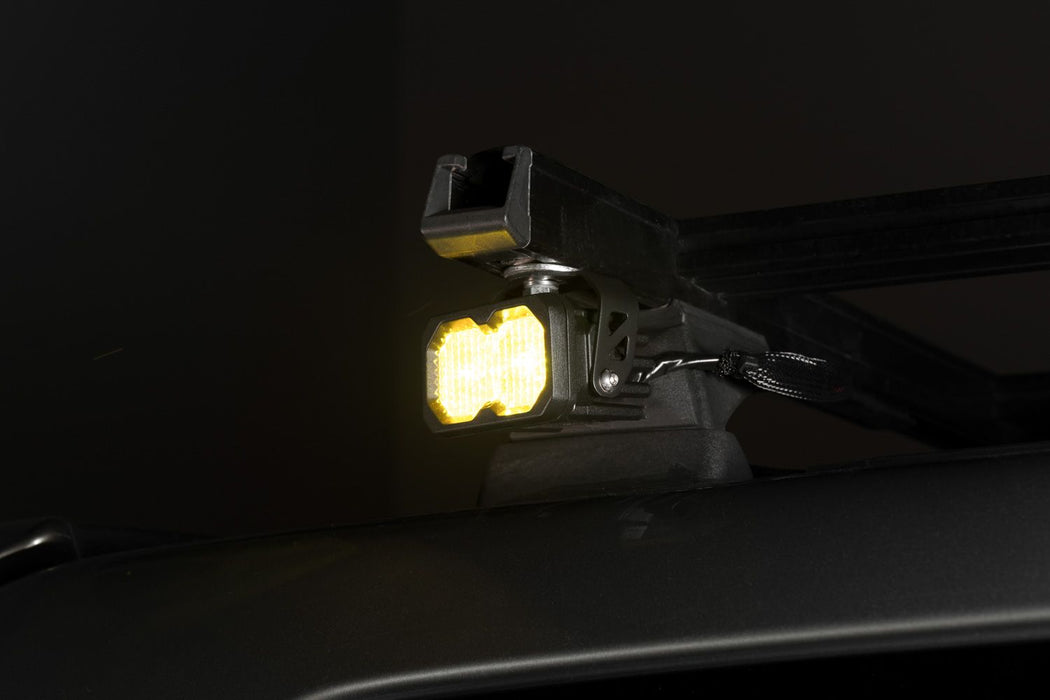 Diode Dynamics C2 2.0 SAE Yellow Max LED Pod (pair)