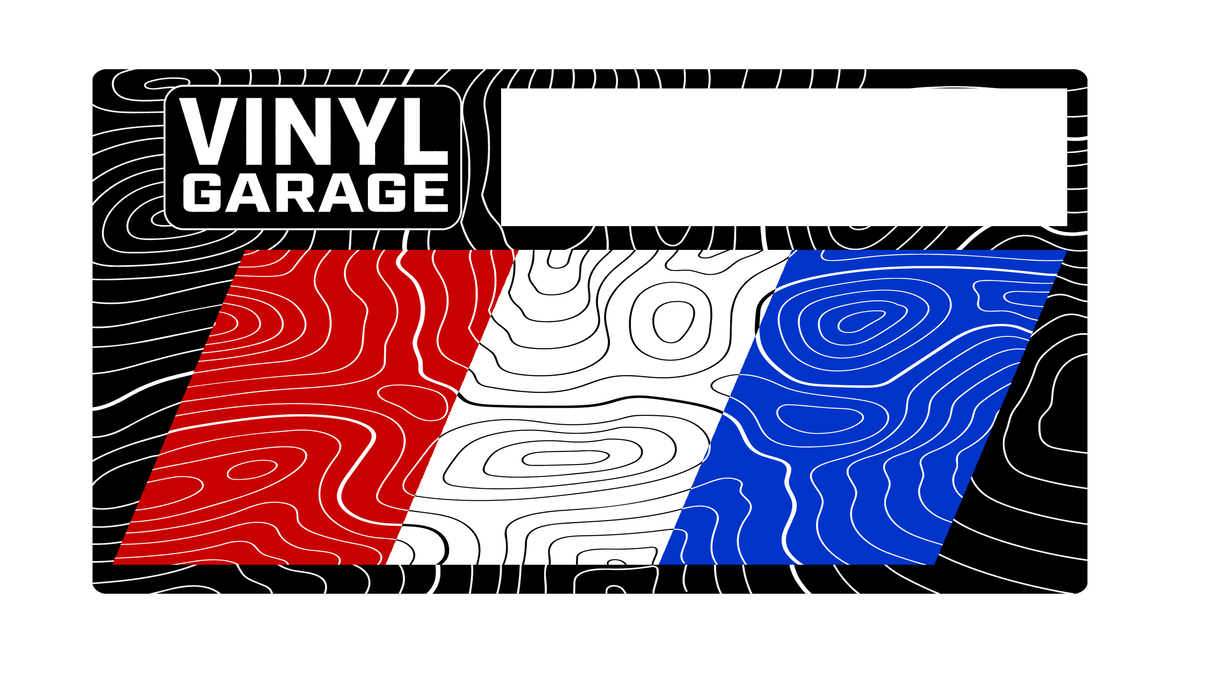Vinyl Garage B Pillar Three Stripe Decal