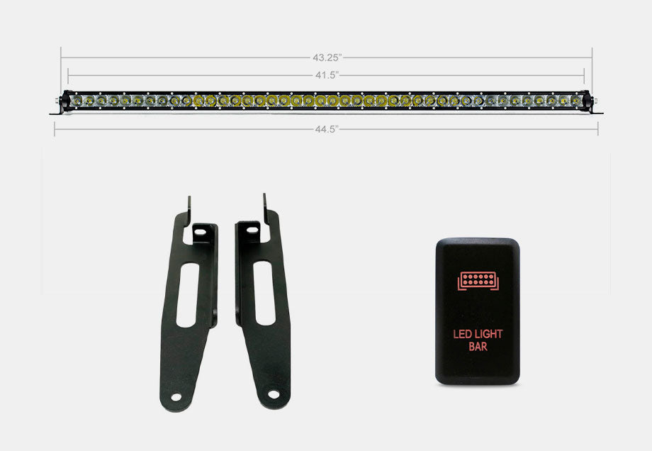 Economy Roof Rack Lighting Kit For Tacoma