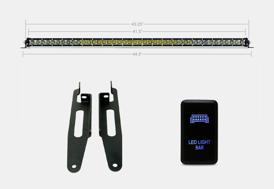 Economy Roof Rack Lighting Kit For Tacoma