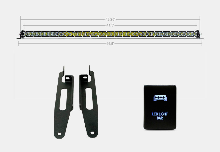 Economy Roof Rack Lighting Kit For Tacoma