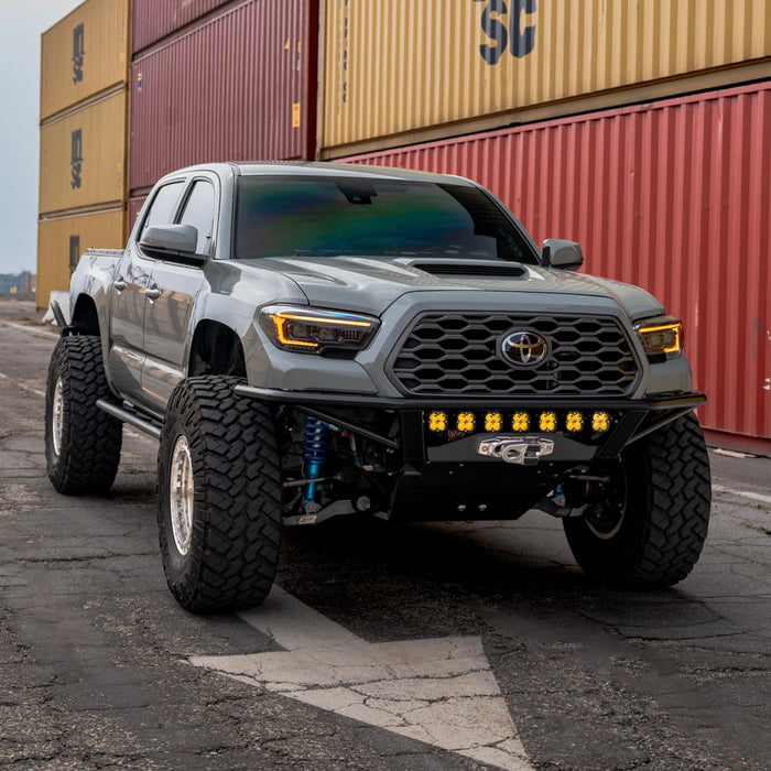 DRT Fabrication Crossmember Delete Front Bumper for Tacoma (2016-2023)