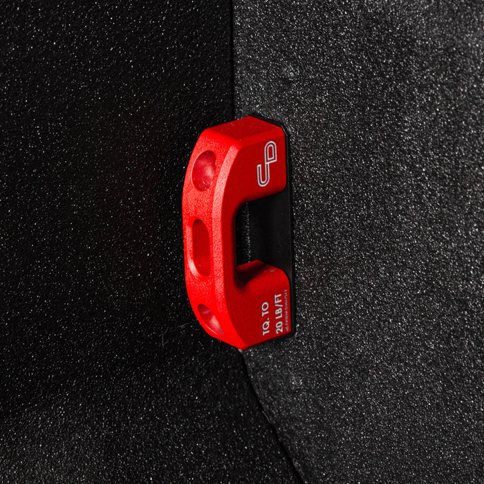 Charvonia Designs Bed Tie-Down Anchors For Tacoma