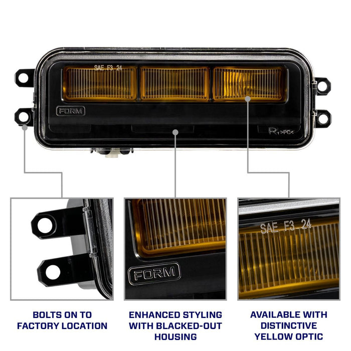 Form Lighting LED Fog Lights for Tacoma (2024-Current)