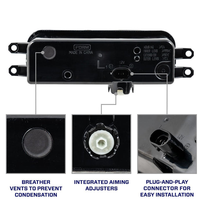 Form Lighting LED Fog Lights for Tacoma (2024-Current)