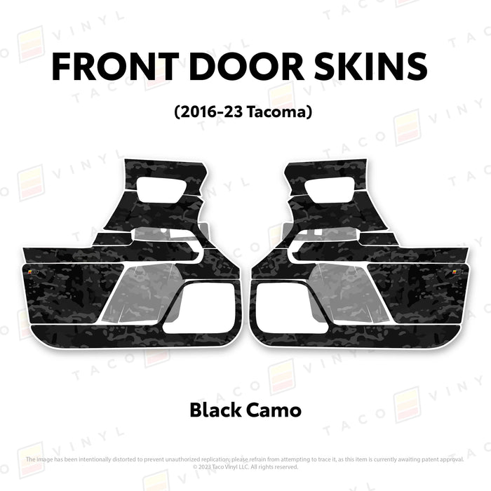 Taco Vinyl Door Skins For Tacoma (2016-2023)