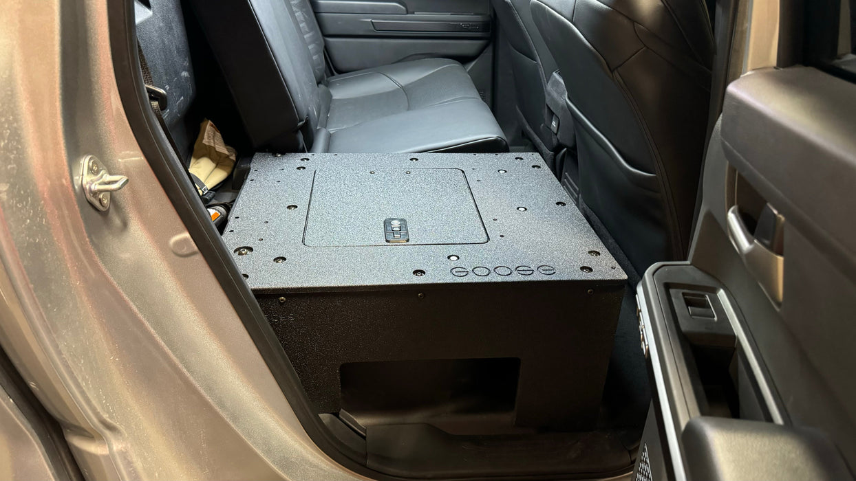 Goose Gear Non Hybrid Seat Delete Plate System Second Row For Tacoma (2024-Current)