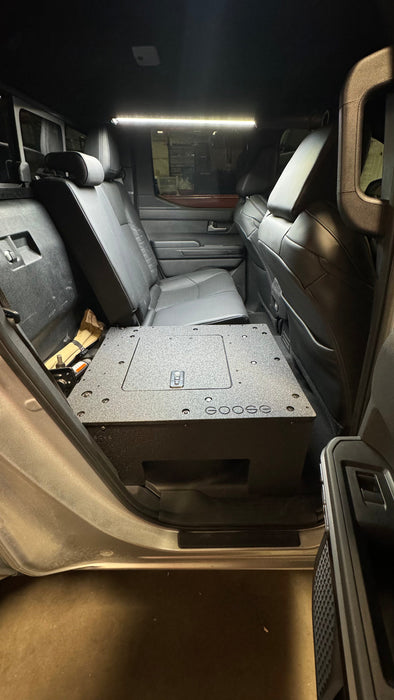 Goose Gear Non Hybrid Seat Delete Plate System Second Row For Tacoma (2024-Current)