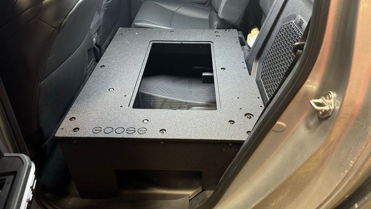 Goose Gear Non Hybrid Seat Delete Plate System Second Row For Tacoma (2024-Current)