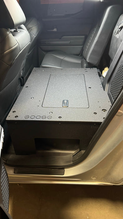 Goose Gear Non Hybrid Seat Delete Plate System Second Row For Tacoma (2024-Current)