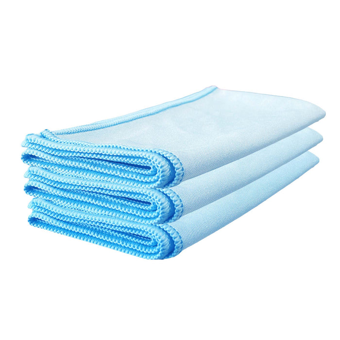 WASH&WHIPS Wipe Once Microfiber Glass Cleaning Cloth Pro