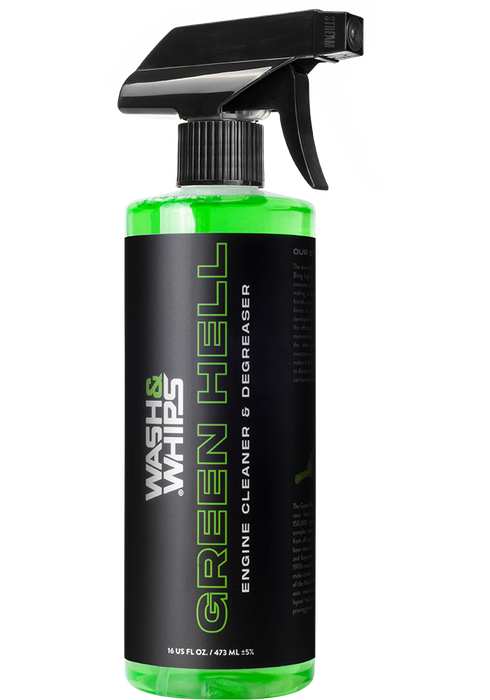 WASH&WHIPS Green Hell Engine Cleaner & Degreaser