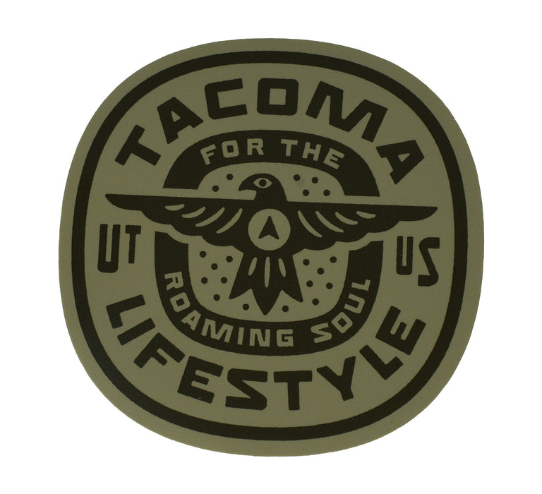 Tacoma Lifestyle Compass Sticker