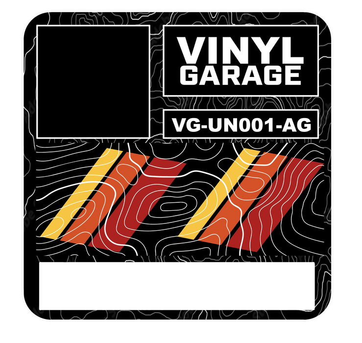 Vinyl Garage Glove Box Keyhole Cover (2016-Current)