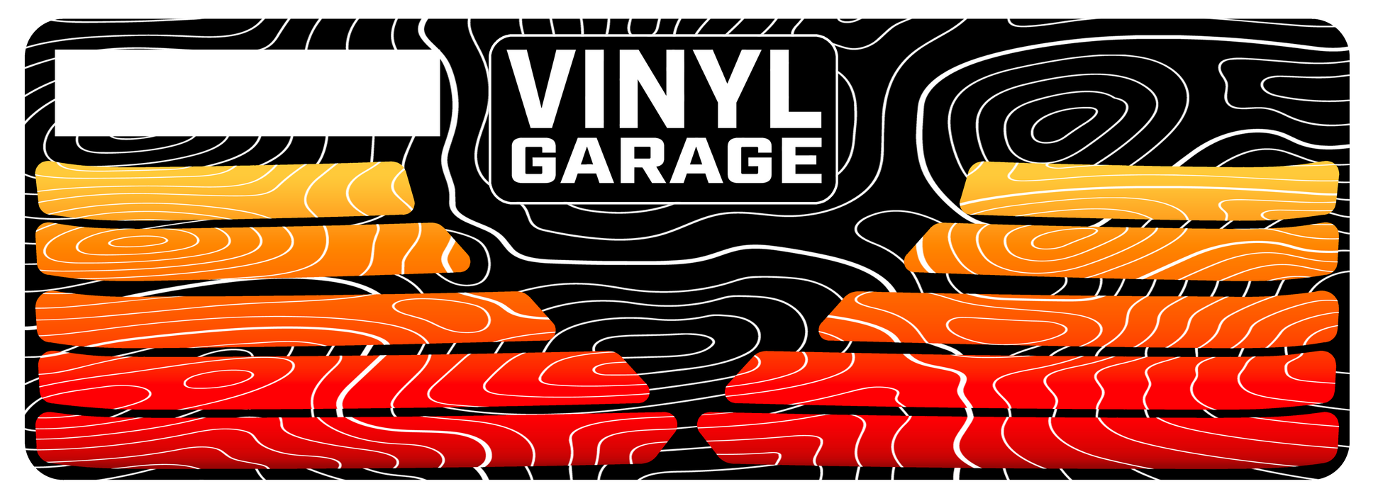 Vinyl Garage Tacoma Fang Stripe Decal For Tacoma (2024-Current)