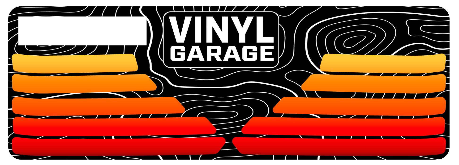 Vinyl Garage Tacoma Fang Stripe Decal For Tacoma (2024-Current)