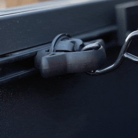Charvonia Designs Rail Tie-Down Anchors For Tacoma