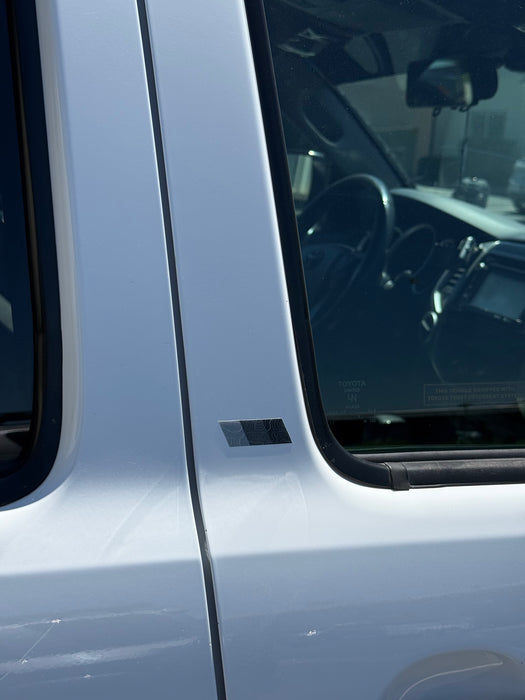 Vinyl Garage B Pillar Three Stripe Decal