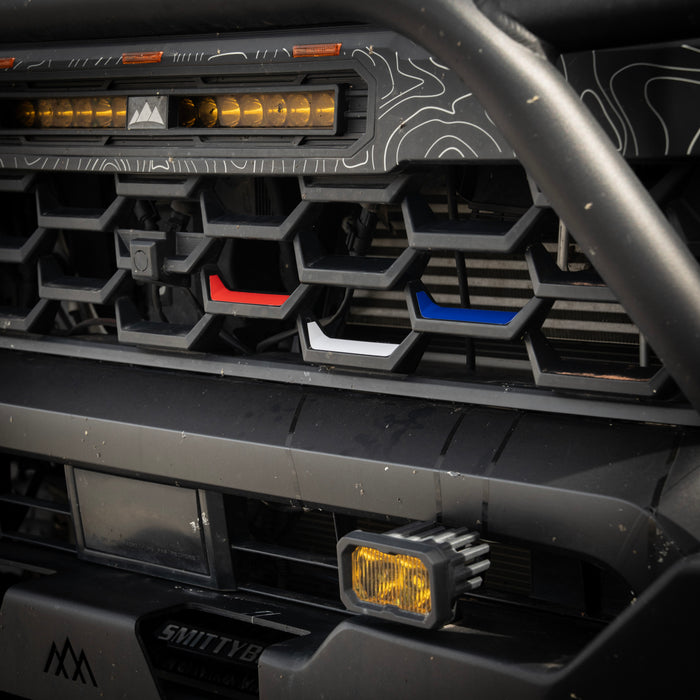 Vinyl Garage Grille Accent Strips For Tacoma (2024-Current)