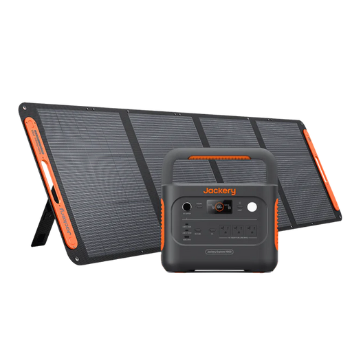 jackery light tent-air Jackery Solar Generator 1000 v2 Dune White / Explorer 1000 v2 Portable Power Station