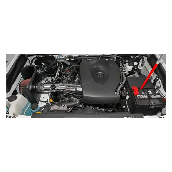 K&N 3.5L V6 Cold Air Intake - High-Flow Aluminum Tube For Tacoma (2016-2023)