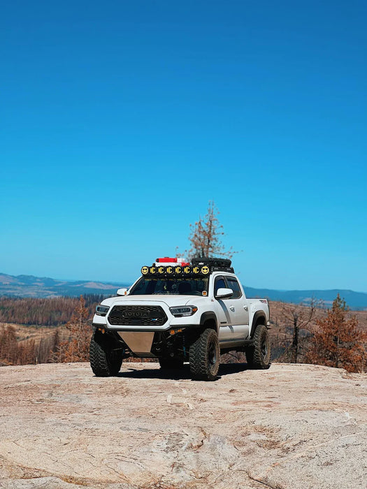 Bewild Front Lower Grille & Bumper Valance Set For 2016-2023 Toyota Tacoma Sport – Matte Black Factory Style Direct Replacement