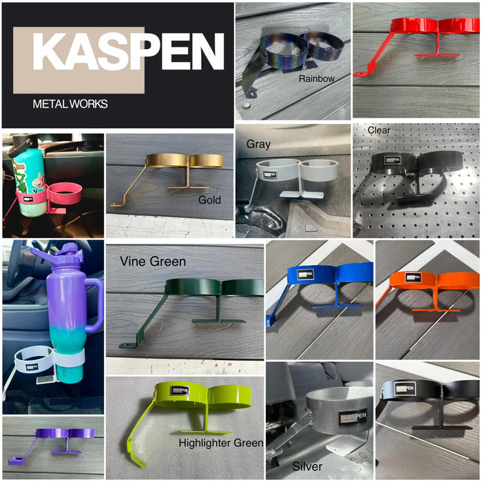 Kaspen Hydroflask/Tumbler Cup Holders For Tacoma (2016-2023)
