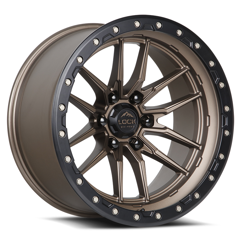 ローリングス プラチナラベル&オーバルRセット　光沢なしマットタイプ Lock Off-Road Wheels Krawler Matte Bronze — Tacoma Lifestyle