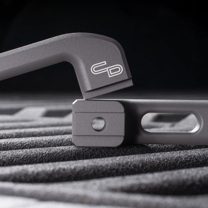 Charvonia Designs Rail Tie-Down Anchors For Tacoma
