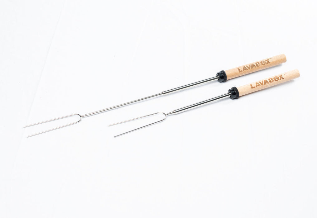 LavaBox Nyx Styxx Telescoping Marshmallow Roasting Sticks: 2 Pack