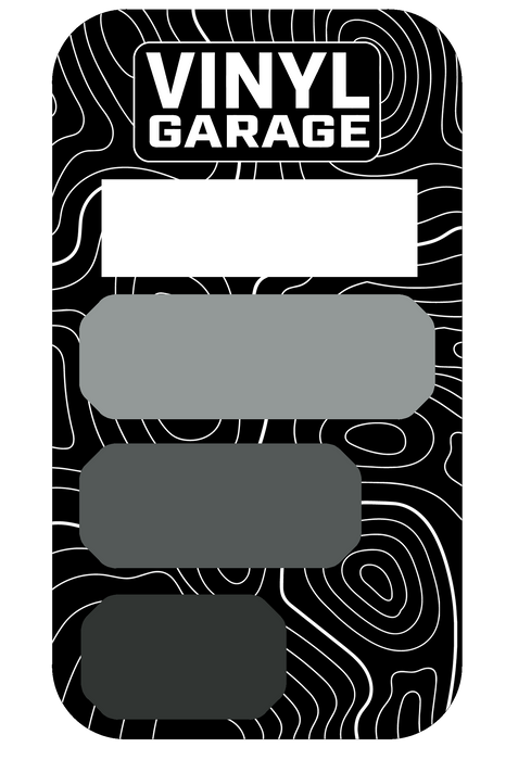 Vinyl Garage Center Console Molle Decal For Tacoma (2024-Current)