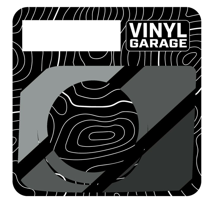 Vinyl Garage Start/Stop Button Overlay For Tacoma (2024-Current)