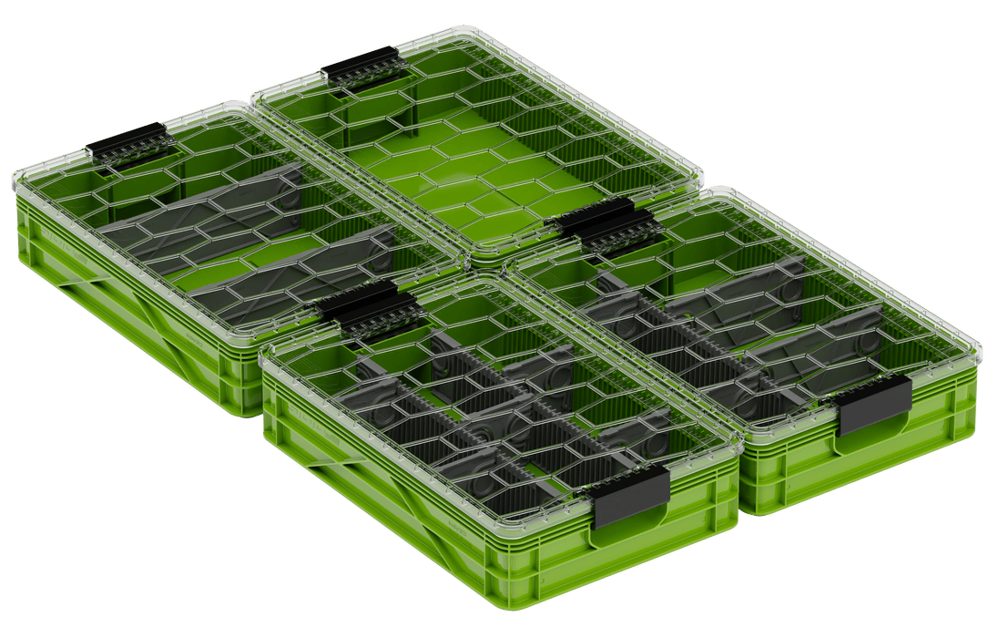 SidioCrate Quarter Crate 4 Pack