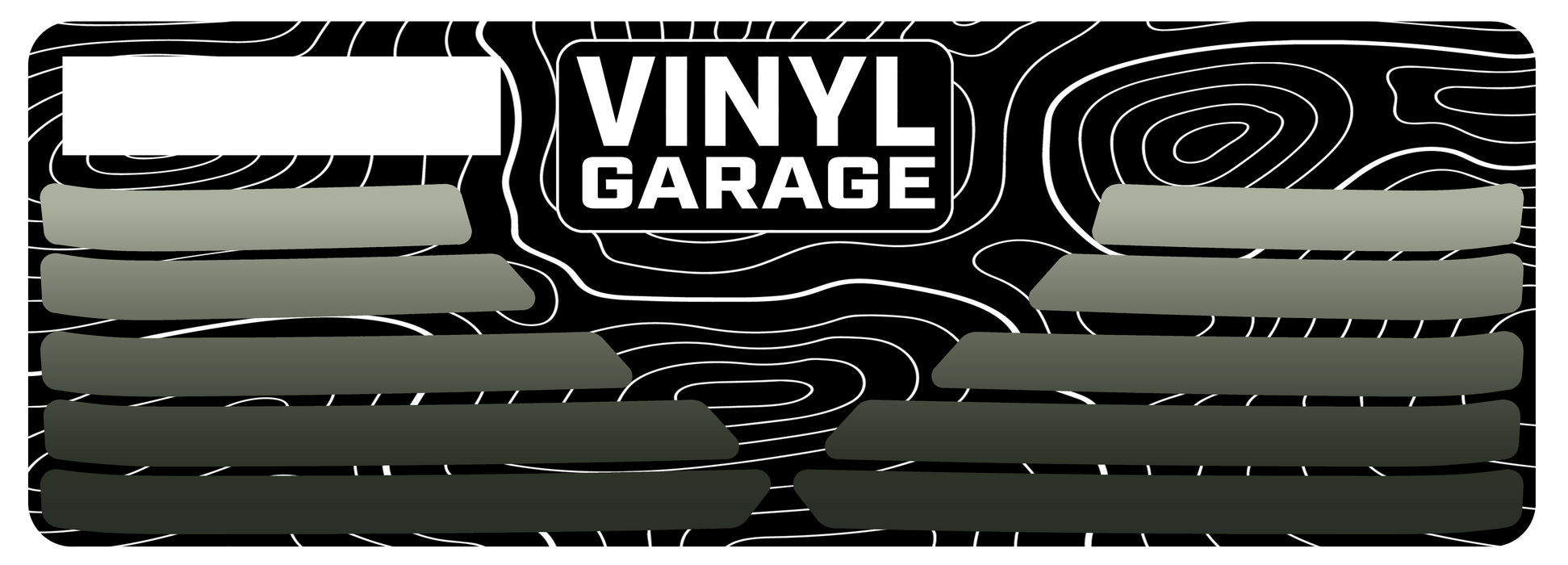 Vinyl Garage Tacoma Fang Stripe Decal For Tacoma (2024-Current)