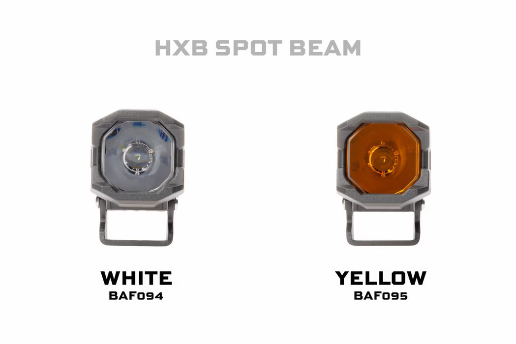 Morimoto 1 Banger LED Pods: HXB Spot Beam