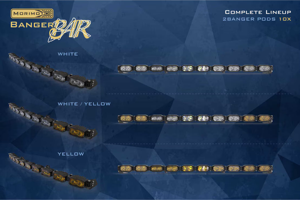 Morimoto 2 Banger Bar: 10 Pod / 40 "
