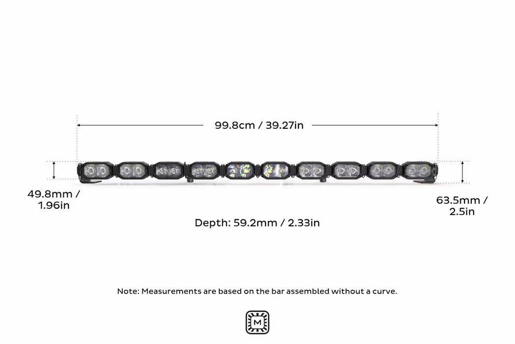 Morimoto 2 Banger Bar: 10 Pod / 40 "