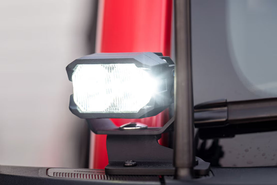 Morimoto 2 Banger LED Pods: HXB Combo Beam