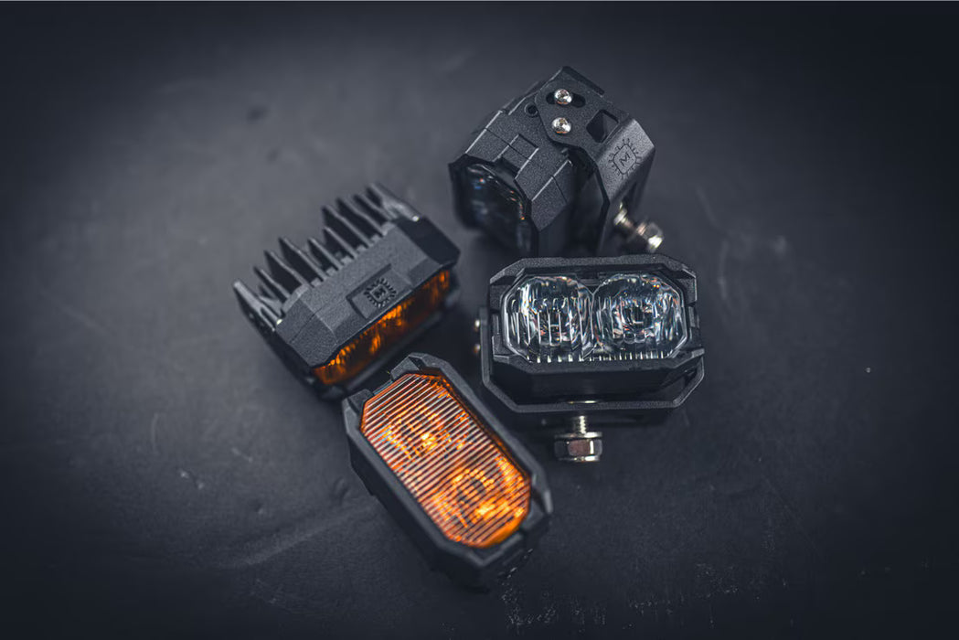 Morimoto 2 Banger LED Pods: NCS Flood Beam