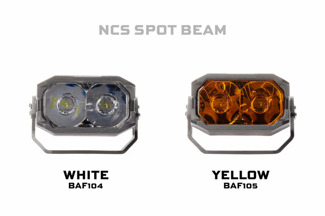 Morimoto 2 Banger LED Pods: NCS Spot Beam